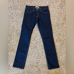 Levi's Dark Blue Straight Leg Jeans